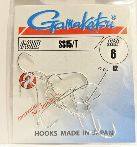 Gamakatsu ss15 6 - ss15/t, #6
