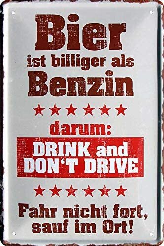 Blechschilder bier lustiger - bier,