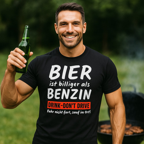 145 fun shirt bier ist - t-shirt,
