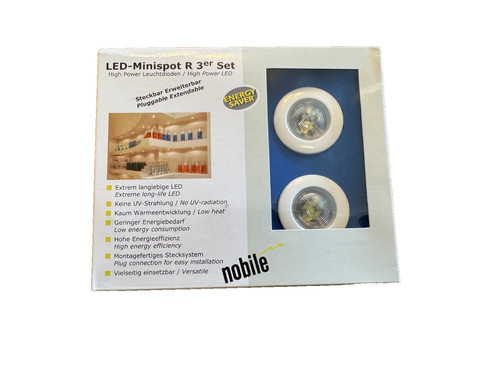 Nobile led minispot 3er set - r,